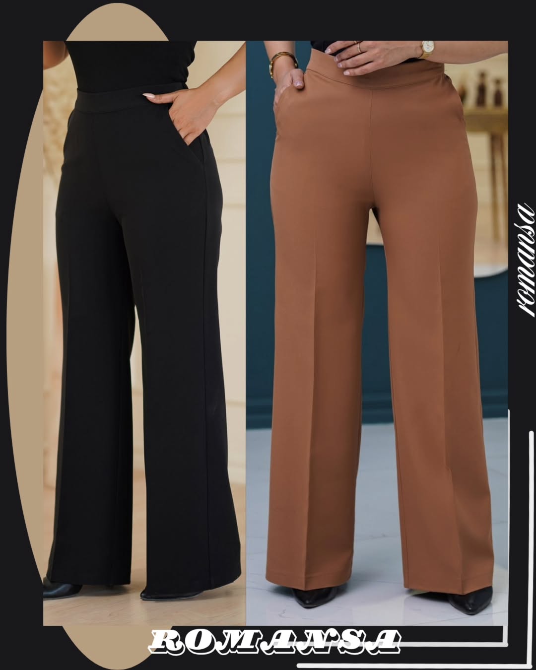 #کالکشن_پاییزه🍁 🔺شلوار مدل سورا  🔺کد: 1903 🔺رنگبندی: ژورنال  🔺سایز 1 مناسب: 36 تا 38 🔺سایز 2 مناسب: 40 تا 42 🔺سایز3 مناسب: 44 تا 46 🔺 سایز 4 مناسب: 48  🔸جنس پارچه: مازراتی🔸جیب کاربردی🔸فرم شلوار بوتکات🔸قد شلوار: 107  🔴قیمت  797000 تومان 🚚ارسال رایگان