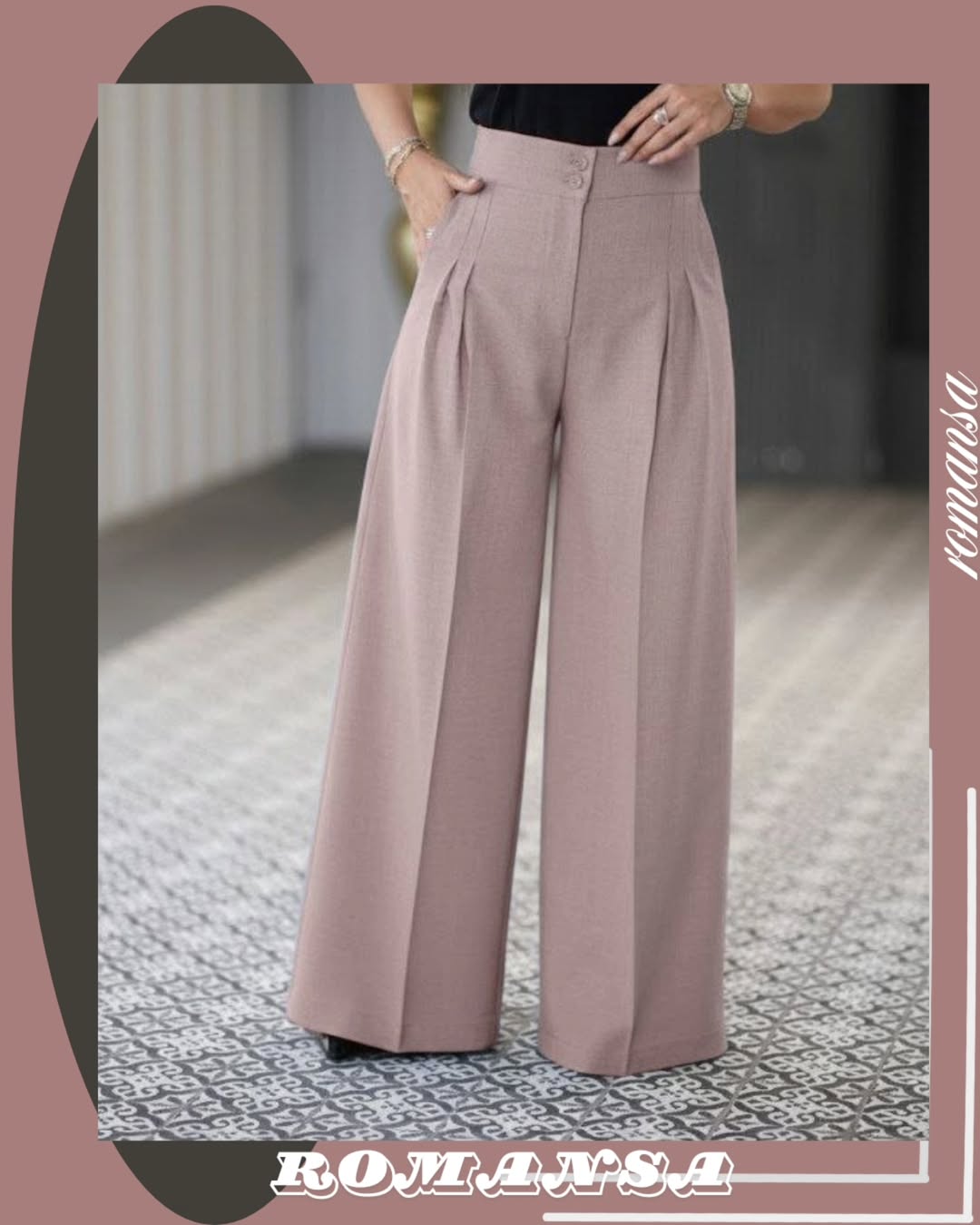 شلوار بگ پیله دار