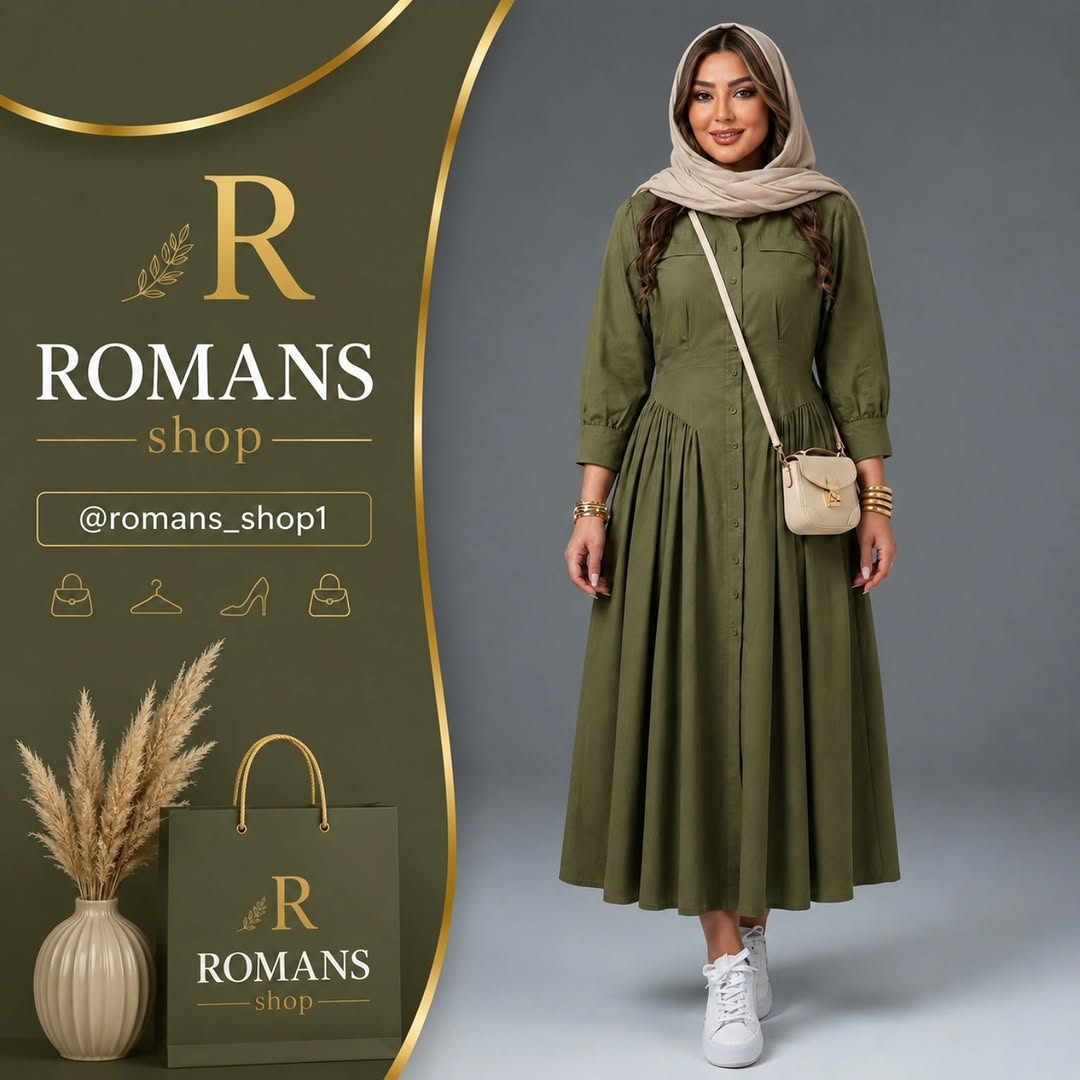 پیراهن کتان سارا