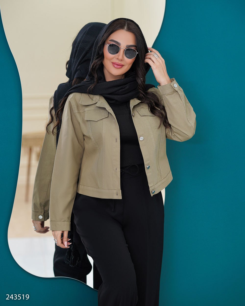 کراپ کت مدل ادوین